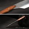 GLW Sword Koi Fish Kitchen Knife Stainless Steel San Mai III Blade Hand Polishing (Suanzhi Mu) view 4