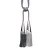 1 Pair Creative Double Balls Curtain Tassel Rope Curtain Buckle Tieback Decorative Tassels Curtain Tiebacks Holdbacks Drape Tiebacks Rope (Silver Gray) view 1