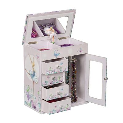 Mele & Co. Liliana Girl's Musical Ballerina Jewelry Box