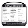RSVP International Kitchen Organization Collection Removable Labels, Insta-Cook Guide, White/Black view 1
