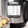 RSVP International Kitchen Organization Collection Removable Labels, Insta-Cook Guide, White/Black view 2