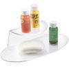 CAL-MIL 809-12 Two Tier Amenity Tray, Clear, 9.8" x 4.5" x 2.5" view 1