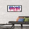 Trends International DC Comics Movie - Birds of Prey - Group Wall Poster, 14.725" x 22.375", Black Framed Version view 2