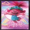 Trends International DreamWorks Trolls 2 - Poppy Wall Poster, 14.725" x 22.375", Black Framed Version view 1