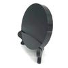 1pc 120mm Natural Black Obsidian Quartz fengshui Bright Mirror Circle Disk Crystal Plate for Reiki Healing view 2