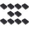 EXCEART 5pcs Portable Storage Box Mini Empty Tins for Mints Candy Lightweight Multi-purpose Organizers Black view 3