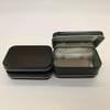 EXCEART 5pcs Portable Storage Box Mini Empty Tins for Mints Candy Lightweight Multi-purpose Organizers Black view 4