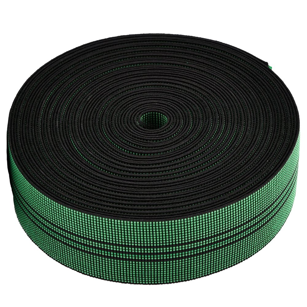 Carkio Sofa Elastic Webbing Chair Webbing Elasbelt Stretch Latex Band Upholstery Furniture Sofa Chair Repair DIY Modification 2-inch Wide x 42 Foot
