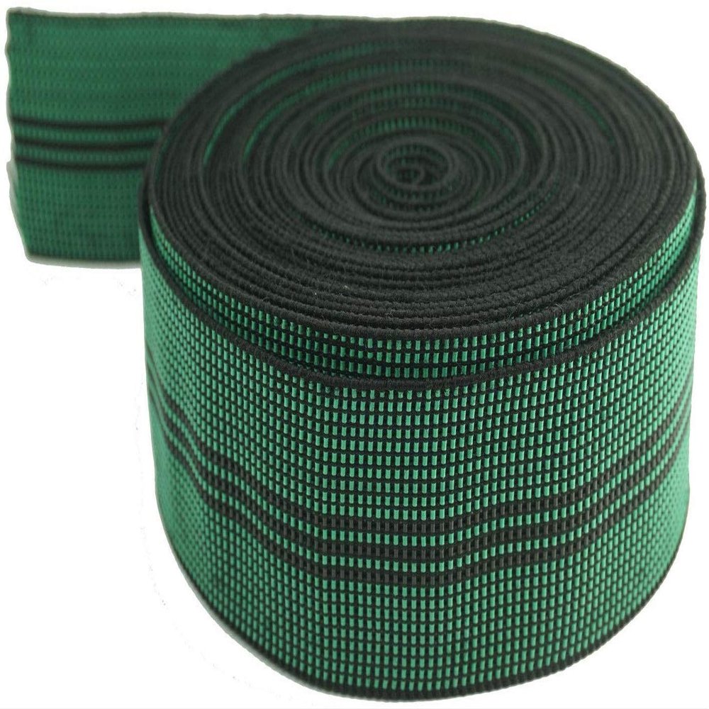 Carkio 2-inch Wide Sofa Elastic Webbing Elasbelt Stretch Latex Band Upholstery Furniture Sofa Chair Repair DIY Modification (32 Foot)