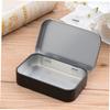 EXCEART 20pcs Portable Storage Box Mini Tins for Crafts Jewelry and Travel Black Empty Containers for Easy Organization and Storage view 4
