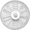 Smith & Warren Firefighter Scramble Silver Finish Hat Badge view 3