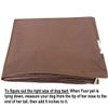 Orthopedic Extreme Quality Memory Foam Dog Bed with Vibrant and Fun Waterproof Cover Case (34x27x3 inches, Choco Brown) view 2