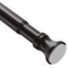 Amazer Spring Tension Shower Curtain Rod, 26-42 Inches Rust-Resistance Tension Curtain Rod Bathroom Rod, Adjustable Shower Curtain Rod No Drill, Bronze view 1