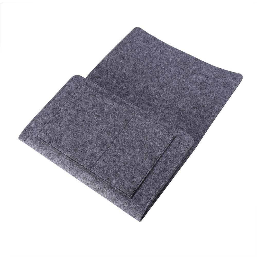 Fdit Sofa Couch Chair Armrest Organizer Armrest Caddy Pocket Organizer Home Sofa Bedside Desk Felt Hanging Storage Organizer Bag Holder with 5 Small Pockets
