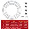 (30cm / 12 Inch) Solid Wood Dining Table Turntable Base, Cold-rolled Steel Bearings, 360-degree Rotating Hardware view 4