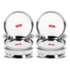 Sumeet Stainless Steel Plates - Set Of 6, Silver view 3