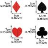 Viva Las Vegas Casino Party Hanging Paper Garlands - Game Night Birthday Party Ceiling Hangings, 4pc view 2