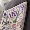 Catstudio New York University (NYU) Collegiate Zipper Pouch Purse | Holds Your Phone, Coins, Makeup, Dog Treats, & Tech Tools view 3