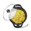 Brentwood Appliances SK-69BK 13-Inch Non-Stick Flat-Bottom Electric Wok Skillet with Vented Glass Lid view 2