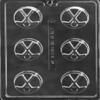 Grandmama's Goodies S124 Hockey Cookie Chocolate Candy Soap Mold view 1