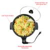 12-Inch Round Nonstick Electric Skillet with Vented Glass Lid view 2