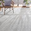 Home Dynamix Tripoli Lydia Indoor/Outdoor Area Rug 5'3"x7'3", Modern Gray view 1