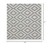 Home Dynamix Tripoli Lydia Indoor/Outdoor Area Rug 5'3"x7'3", Modern Gray view 2