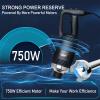 Li Bai 22 in Heavy Duty Immersion Blender Handheld Kitchen, Hand Blenders for Kitchen, Commercial Mixer Electric, 750W Detachable Shaft Adjustable Variable Speed, Emulsifier Blender Handheld view 3