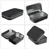 Aybloom Metal Rectangular Empty Hinged Tins - Black Mini Portable Box Containers Small Storage Kit & Home Organizer for Storage Drawing Pin Candies Jewelry Crafts(Black, 40 Pack) view 3