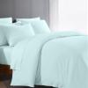 100% Egyptian Cotton Duvet Cover Queen Full Size 1000 Thread Count Long Staple Egyptian Cotton Quilt Cover, Silky Soft, Breathable with Hidden Zipper Closure 1 Piece Duvet Cover (Aqua Blue) view 1