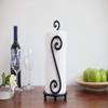 Craftland Wrought Iron S Shape Tissue Paper/Towel/Roll/Napkin Holder/Dispenser, Kitchen Napkins Holder for Kitchen Bathroom and Dining Table (Black) view 3
