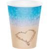 Beach Love Bridal Shower Party Tableware Bundle & Party Favors | Includes Plates, Napkins, Silverware, Cups, Table Cover, Banner, Card Box, Invitations, Confetti, Favor Bags | Serves 8 Guests view 4