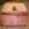 Steve's Gift Shoppe Large Cedar Keepsake Box 14 Inch (Black Velvet Lining, 14 x 8 x 8) view 2