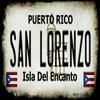 San Lorenzo Puerto Rico State License Plate Tag Magnet M-2875 view 1