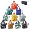 BeeGreen Animal Reusable Shopping Bags Grocery Totes 10 Pack with Zipper Carry Pouch Cute Shopper Bags XLarge Machine Washable Durable Gifts for Animal Lovers Women view 1