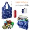 BeeGreen Animal Reusable Shopping Bags Grocery Totes 10 Pack with Zipper Carry Pouch Cute Shopper Bags XLarge Machine Washable Durable Gifts for Animal Lovers Women view 3