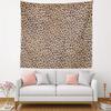 YUEMT Tapestries Wild Brown Animal Leopard Print 59.1x59.1 Inch Living Room Bedroom Dormitory Wall Hanging Tapestry Art Decoration (Set of 2) view 3