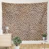YUEMT Tapestries Wild Brown Animal Leopard Print 82.7x59.1 Inch Living Room Bedroom Dormitory Wall Hanging Tapestry Art Decoration (Set of 1) view 1