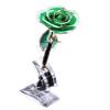 Gold Rose Holder Single Stem Flower Display Stand view 2