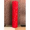 Modern Decor - Textured Tall Vase Red Resin view 1