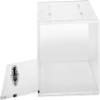 American Made Acrylic Lockable Medicine Box: Refrigerator Lockbox with Key for Safe Medication Storage, 2.75H X 8.25W X 4.5D, Clear view 4