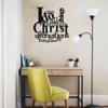 Badger Steel USA - Philippians 4:13 - Metal Wall Art - 23" X 22" - Black view 4