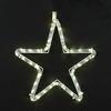 Novelty Lights LED Warm White Star Rope Light Motif Sculpture, 12" Small Star view 3