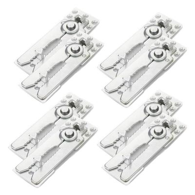 HOWDIA 8 Pack Sectional Couch Connector Screws, Heavy Duty Sofa Connectors for Sectionals, Couch Clamps to Make Sectional Stay, Multi-Card Design Furniture Connectors