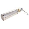 MroMax 1Pcs Sink Soap Dispenser or Lotion Dispenser for Kitchen Sink Brushed Stainless Steel 10oz Kitchen Sink Soap Dispenser Bar Sink Soap Dispenser view 3