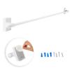 Rod Desyne Adh-01 Self-Adhesive/Wall Mounted Rod, 17-30 inch, White view 4