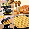Blawicat Cake Pan Waffle Pan Cake Pan Bread Waffle Maker Aluminum Alloy Non-stick Waffle Cake Baking Mold Plate (Egg) view 3