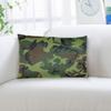 ALLMYHOMEDECOR Throw Pillowcase Protectors Green Black Camo Pattern Decorative Home Sofa Bed Standard Square Pillows Cases Covers Zipper 14x20 16x24 20x30 Inches view 4
