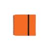 Vacavaliente Orange Leather Notebook view 1