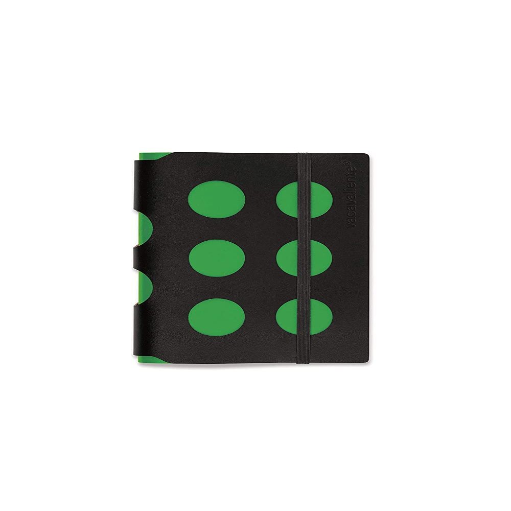Vacavaliente Recycled Leather Notebook - Green